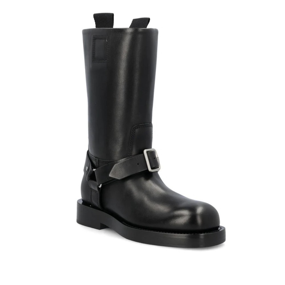 Burberry Low Saddle Moto Boots size 36.5 - Picture 3 of 15